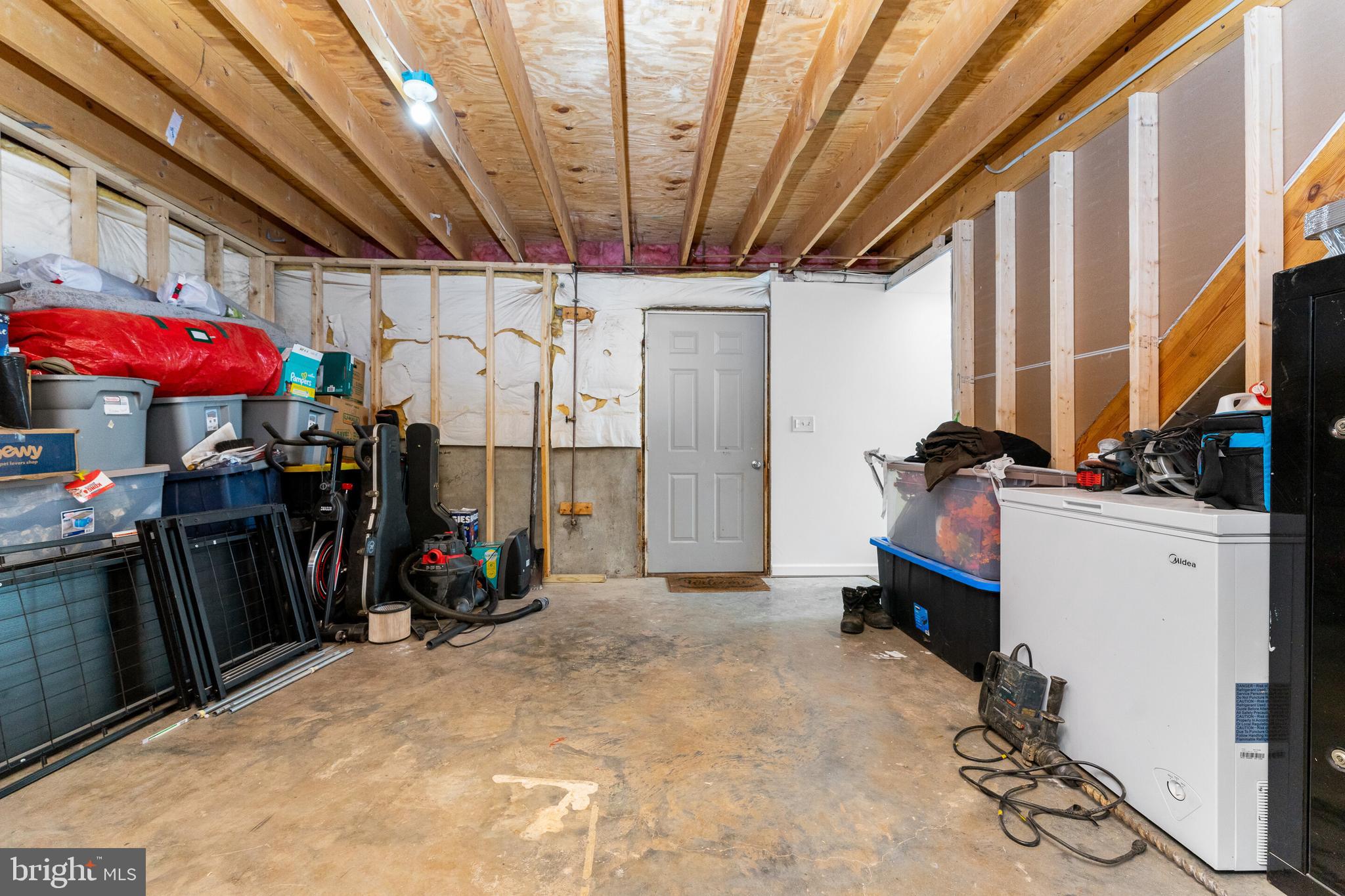 250 Ridge Top Lane Linden, VA 22642 - Photo 23 of 31 Unfinished Basement Area