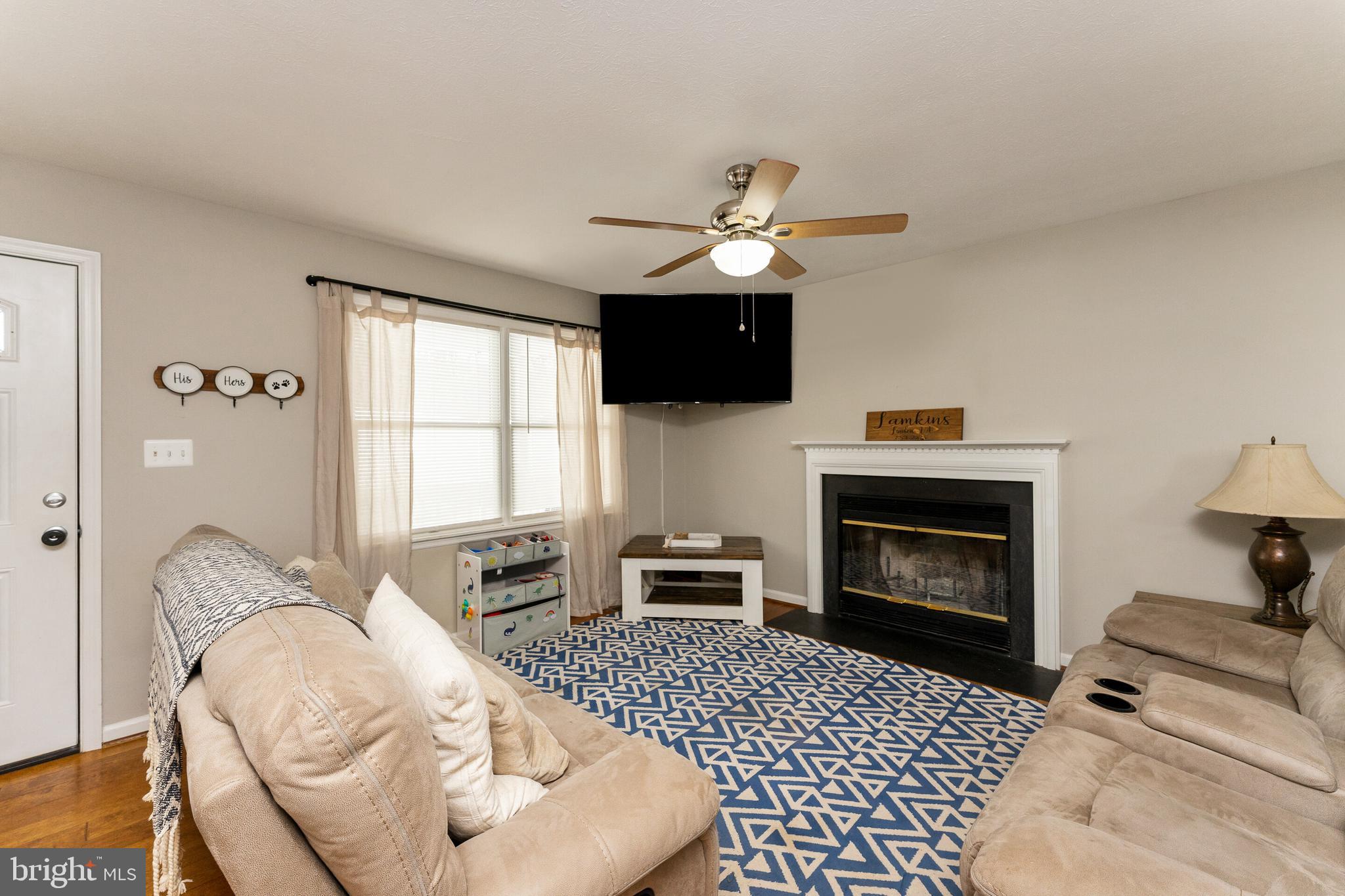 250 Ridge Top Lane Linden, VA 22642 - Photo 8 of 31 Family Room With Wood Burning Fireplace