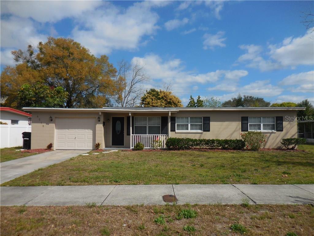 Exterior with front porch
