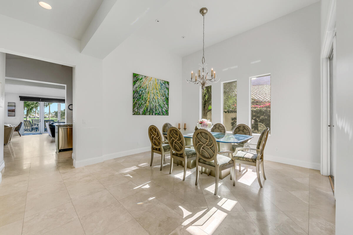 54310 Riviera La Quinta, CA 92253 - Photo 11 of 45 a view of a dining room with furniture