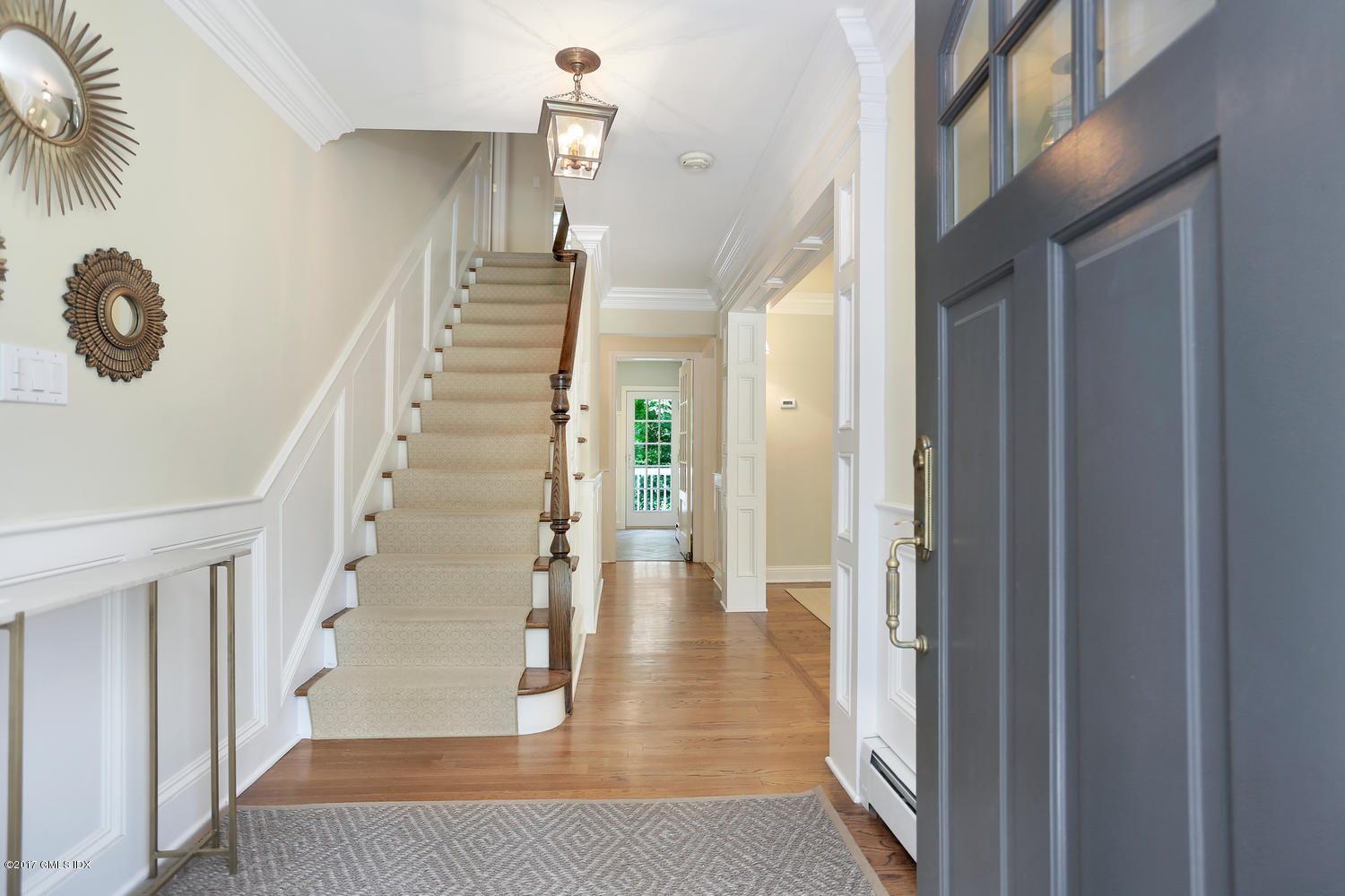 111 Stanwich Road Greenwich, CT 06830 - Photo 3 of 24 a view of entryway and hall with wooden floor