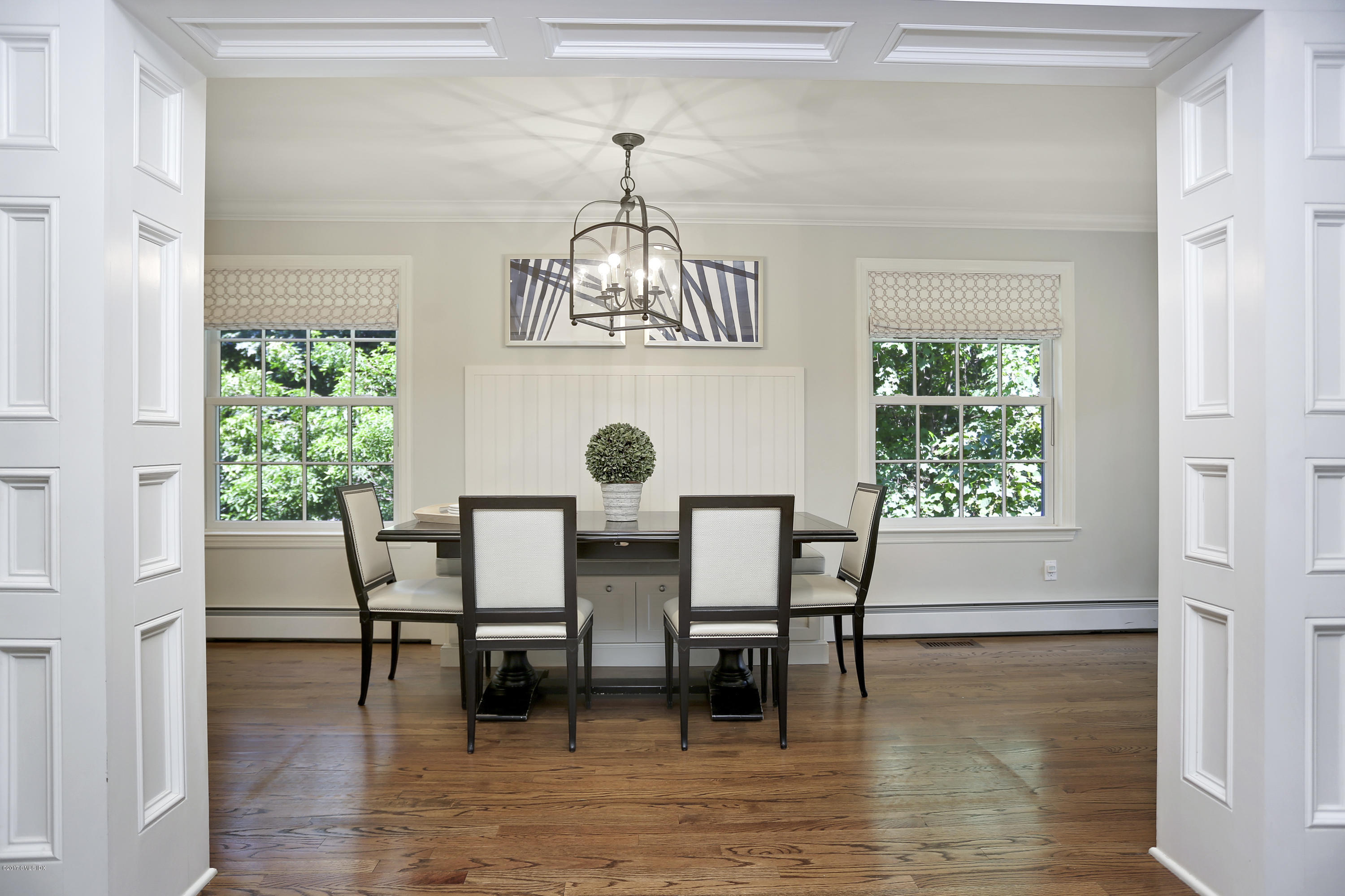 111 Stanwich Road Greenwich, CT 06830 - Photo 8 of 24 a view of a dining room with furniture window and wooden floor
