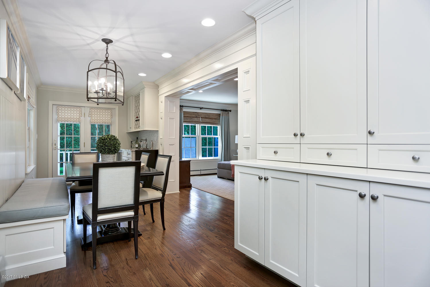 111 Stanwich Road Greenwich, CT 06830 - Photo 9 of 24 a view of a dining room with furniture window and wooden floor