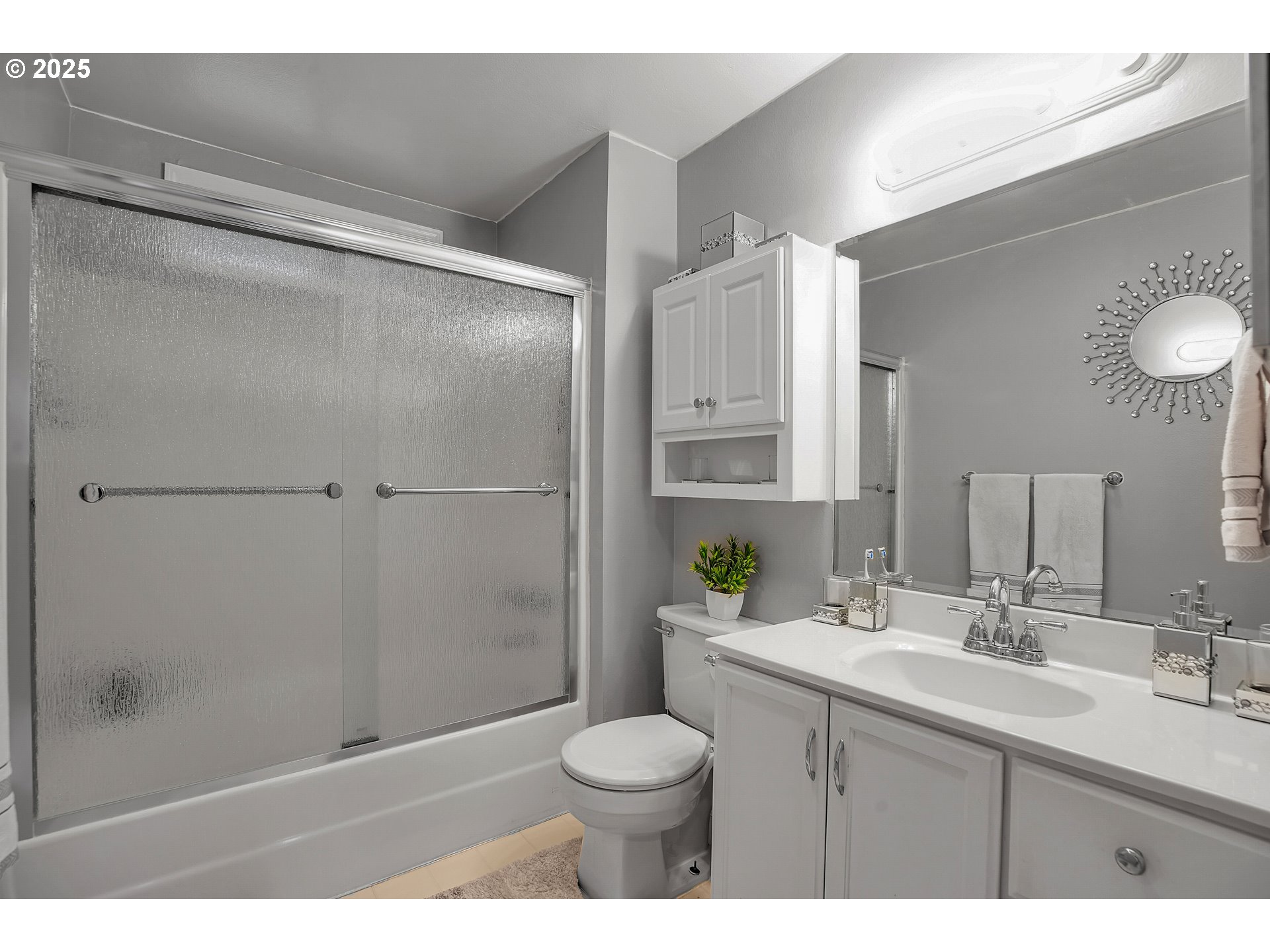 17277 Southwest Sugar Plum Court Beaverton, OR 97007 - Photo 21 of 31 a bathroom with a sink toilet and shower