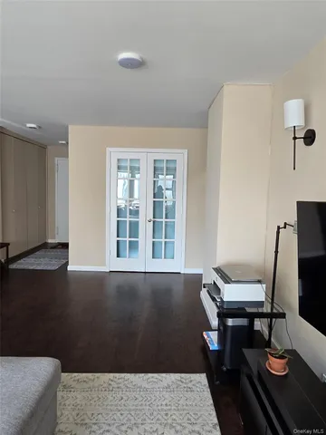 a gym hall with exercise machine