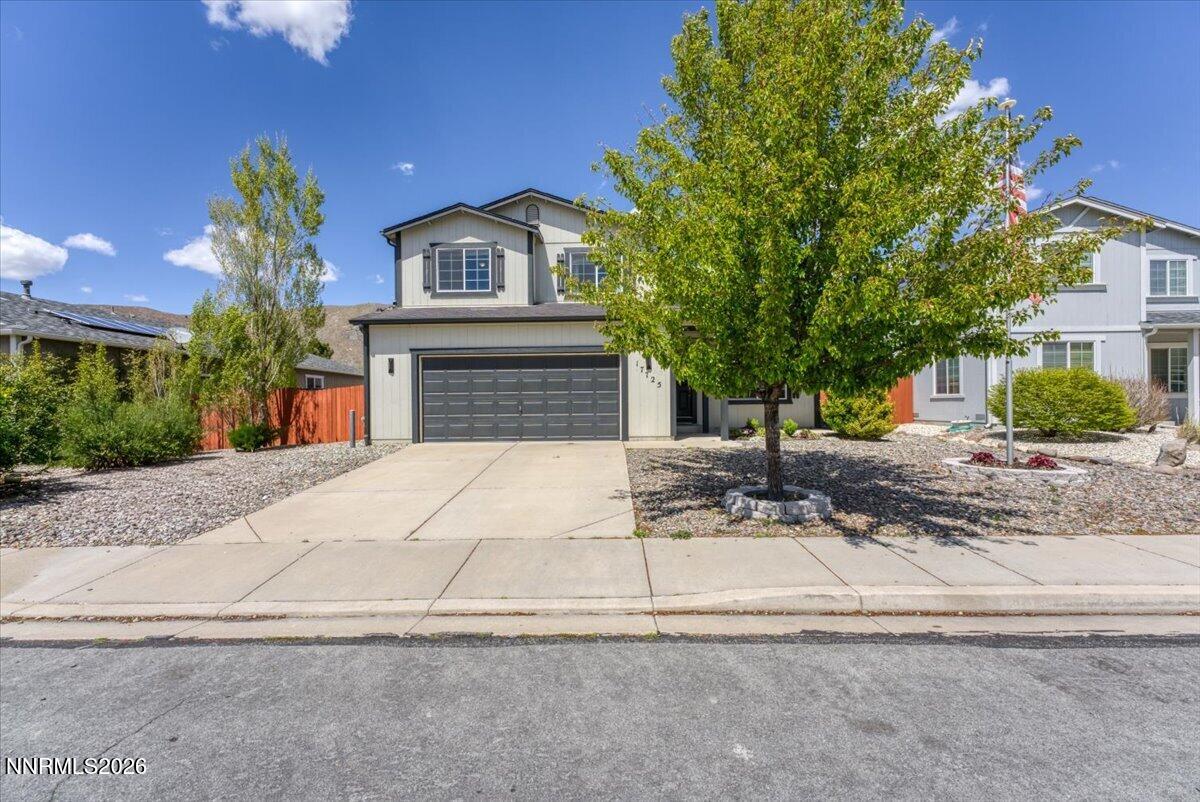 17725 Gingko Court Reno, NV 89508 - Photo 36 of 37 front view of house with a yard