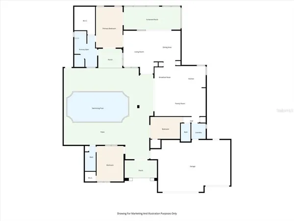 a picture of floor plan