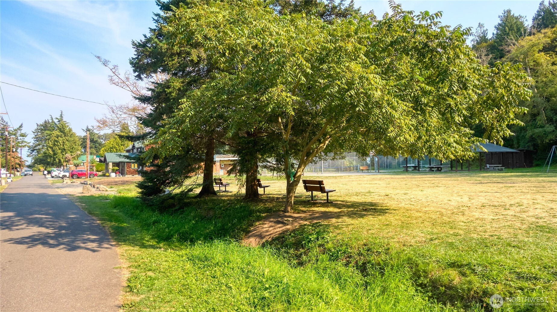 0 3.73 Acres Derby Ave Point Point Roberts, WA 98281 - Photo 17 of 18 a view of yard with swimming pool and green space