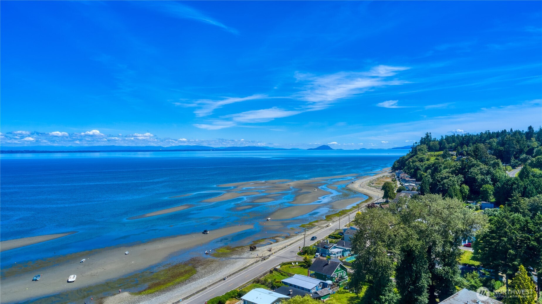 0 3.73 Acres Derby Ave Point Point Roberts, WA 98281 - Photo 18 of 18 a view of an ocean from a yard