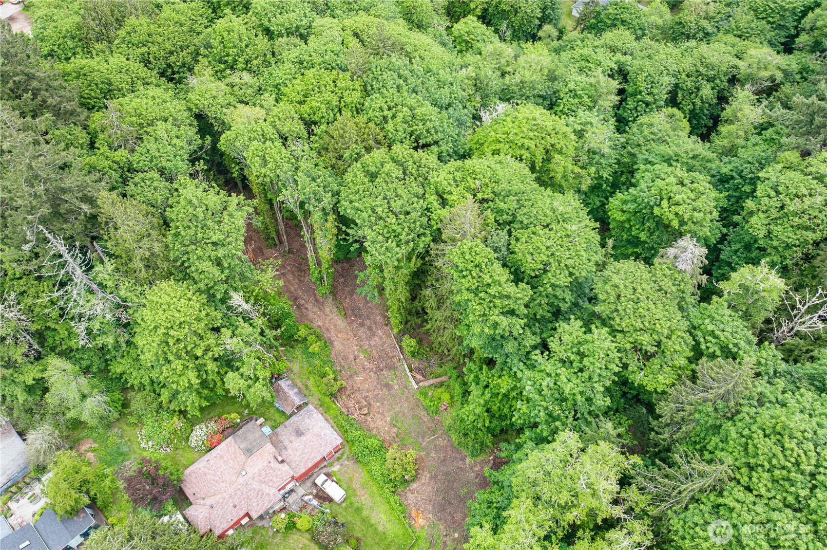 123 East 4th Street Port Orchard, WA 98366 - Photo 8 of 16 an aerial view of a house with a yard