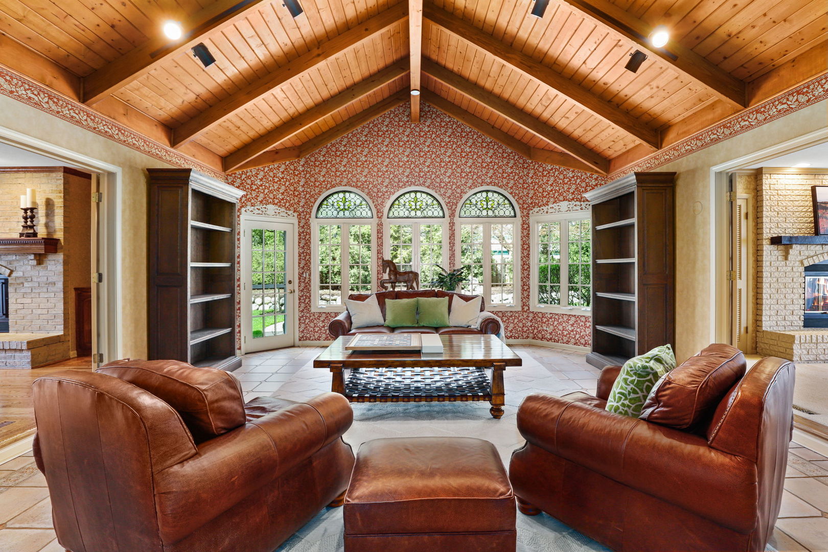 518 Northgate Road Lindenhurst, IL 60046 - Photo 2 of 35 a living room with furniture ceiling fan and a large window