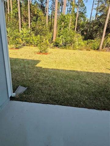a view of beach from window