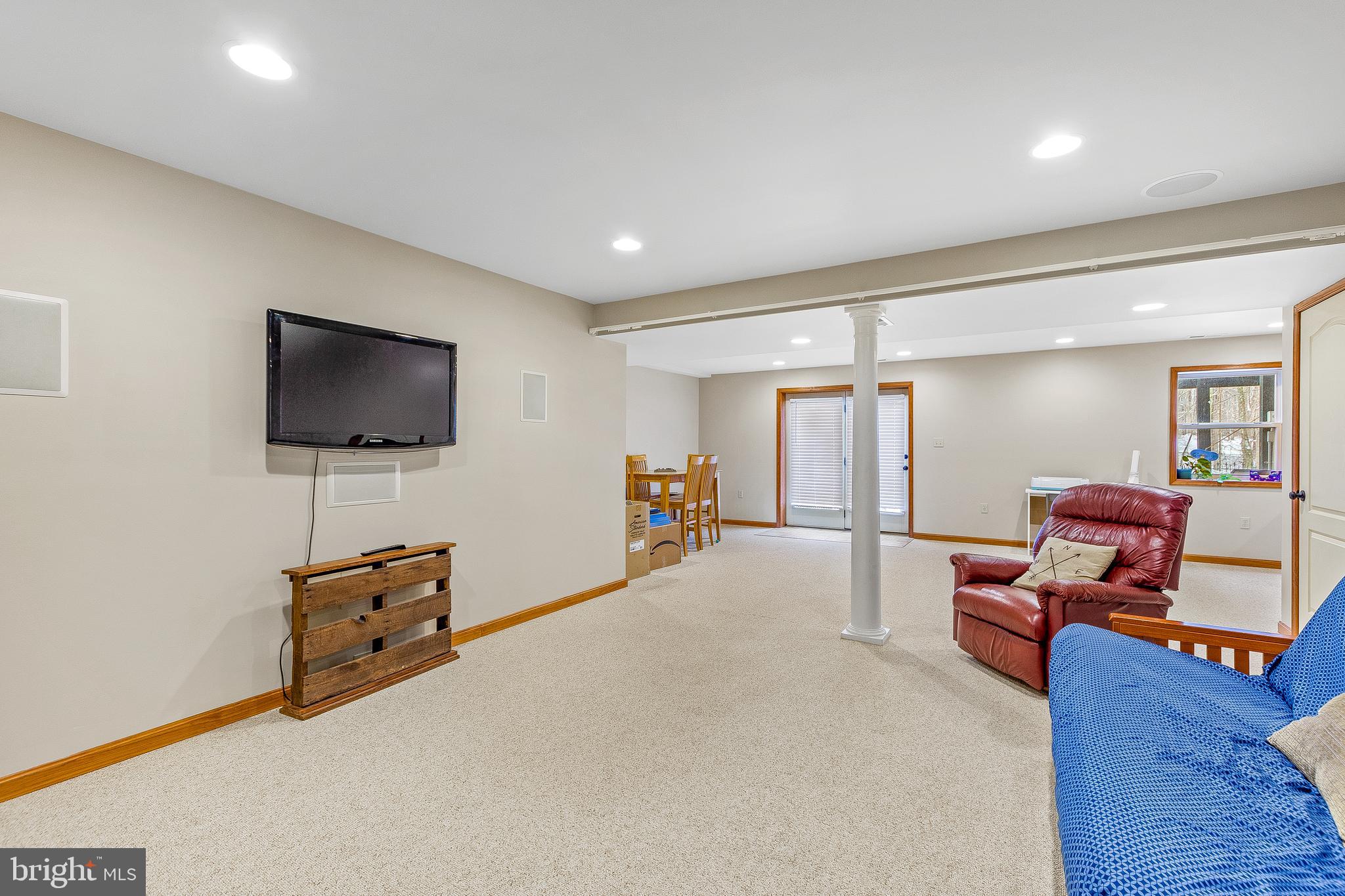50 Walnut Creek Road Huntingtown, MD 20639 - Photo 38 of 59 Huge Basement With Recessed Lighting