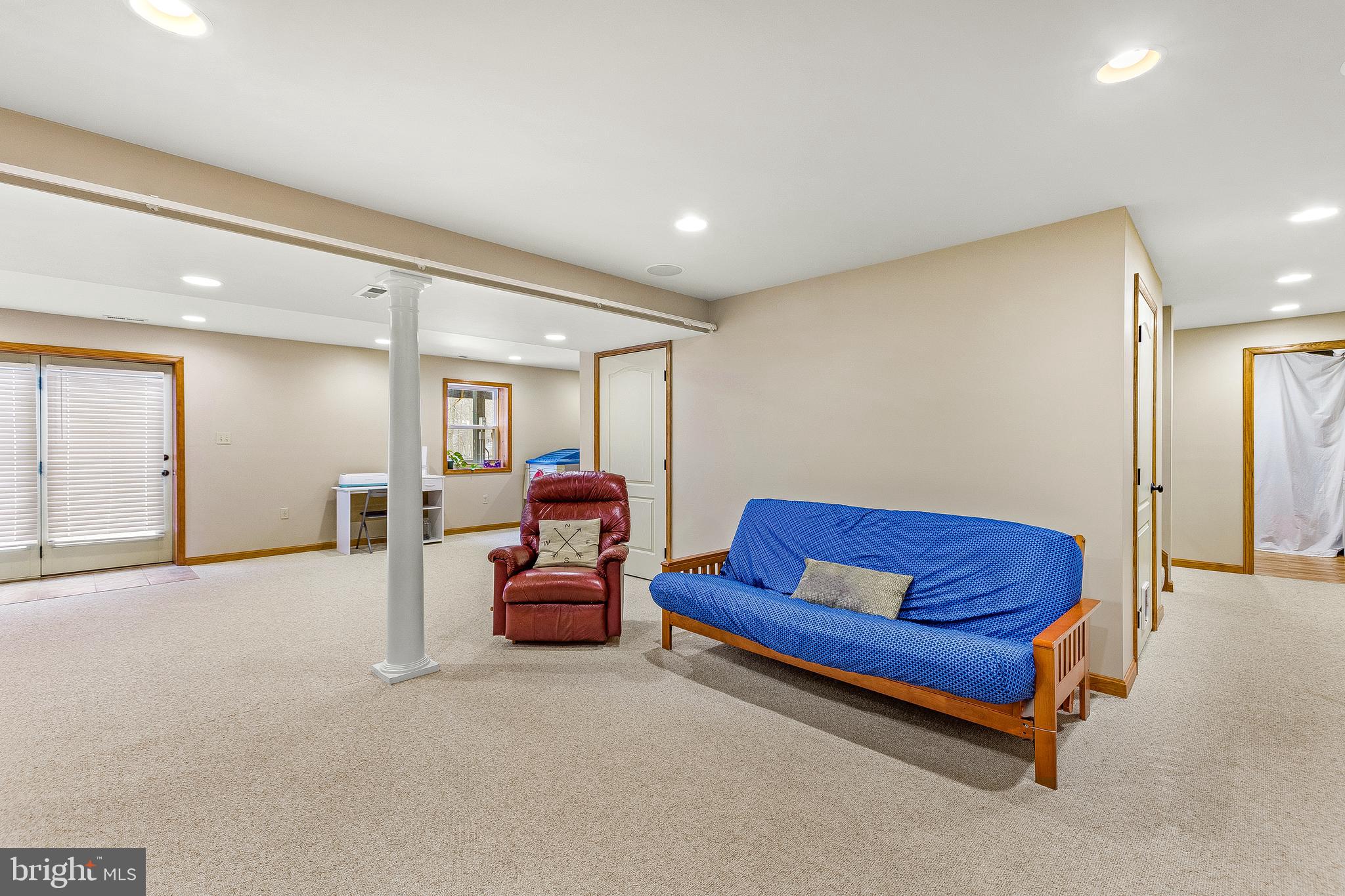 50 Walnut Creek Road Huntingtown, MD 20639 - Photo 39 of 59 Huge Basement With Recessed Lighting