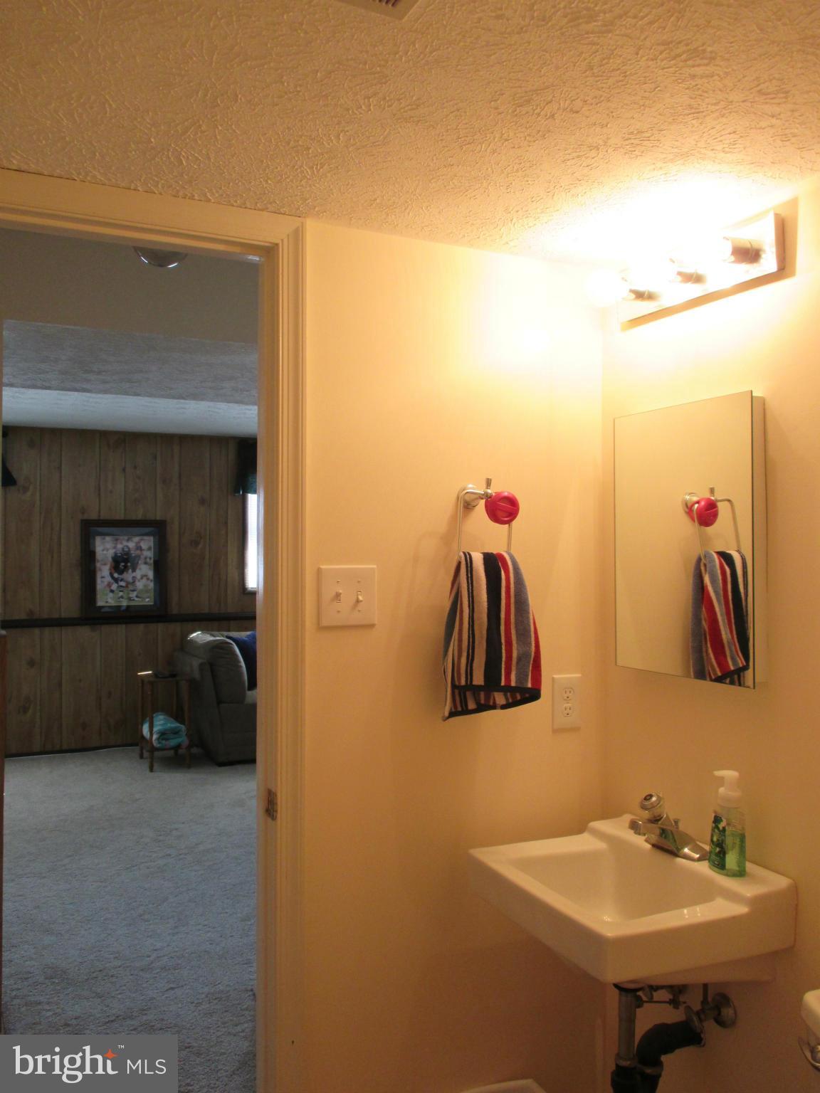 7734 Harmans Road Hanover, MD 21076 - Photo 14 of 23 Lower level Powder room/ tile floor