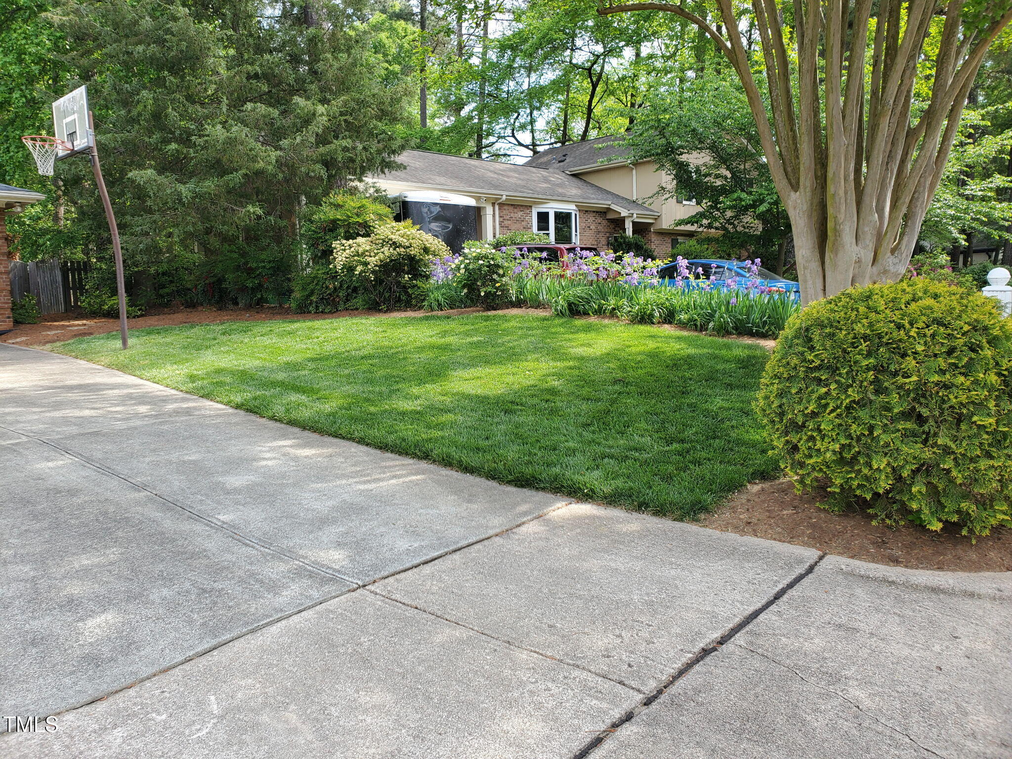 2013 Eagleton Circle Raleigh, NC 27609 - Photo 4 of 62 a view of a front of house with a yard