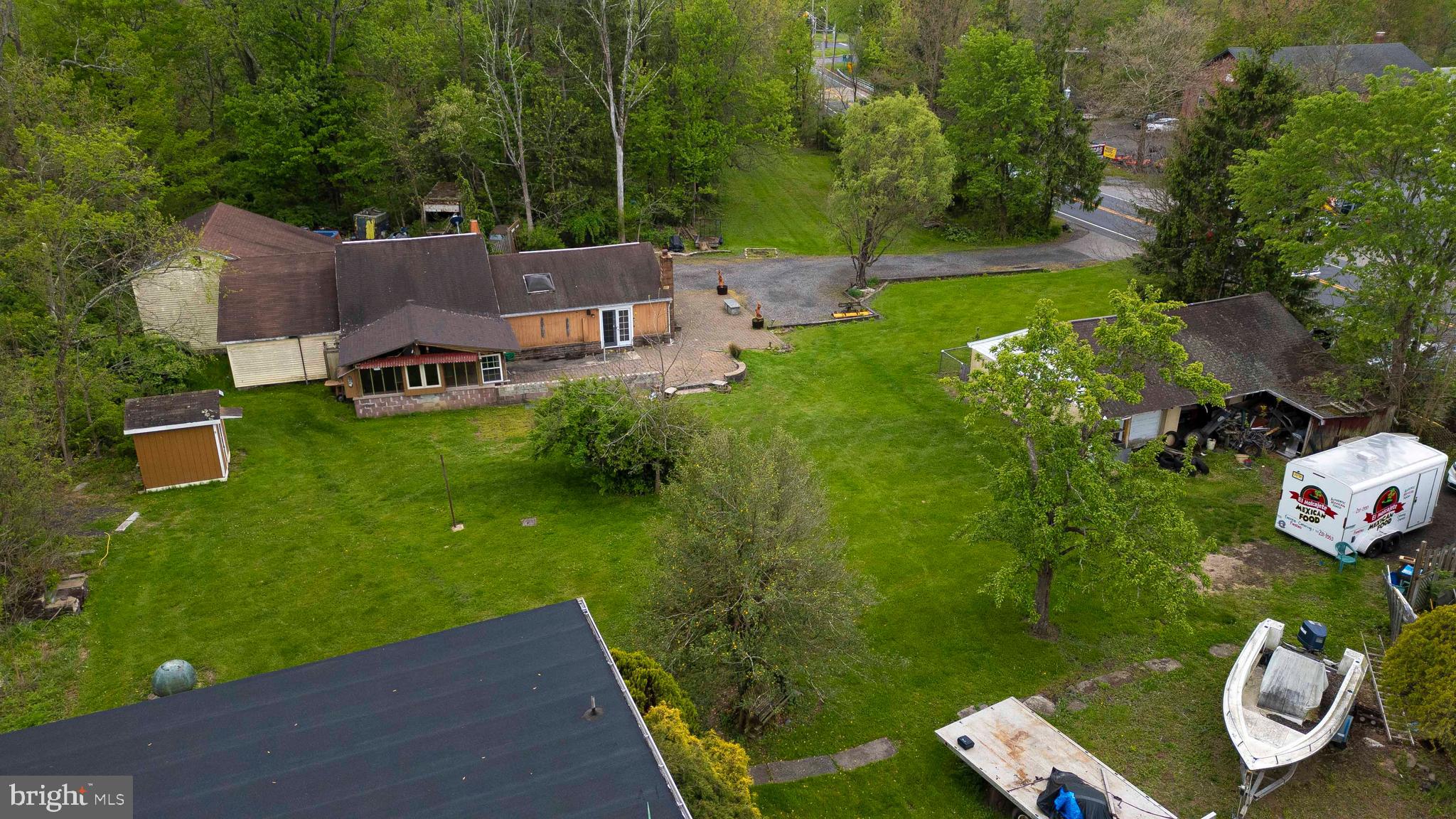 271 Old Croton Road Flemington, NJ 08822 - Photo 31 of 34 an aerial view of a house with garden space trees and houses