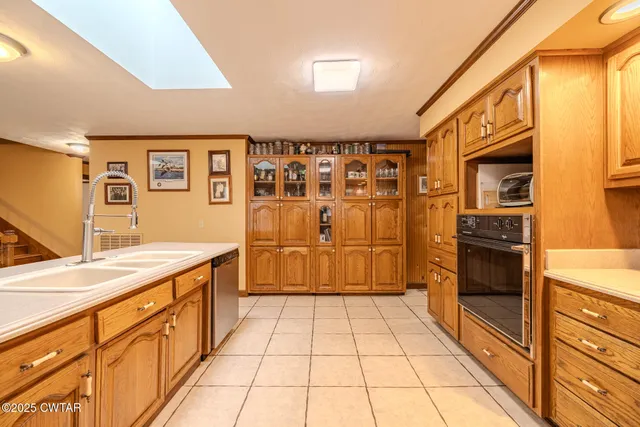 a bathroom with a shower and a toilet