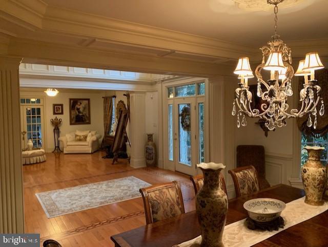 12 Pendleton Court Medford, NJ 08055 - Photo 12 of 24 a bedroom with bed and a chandelier