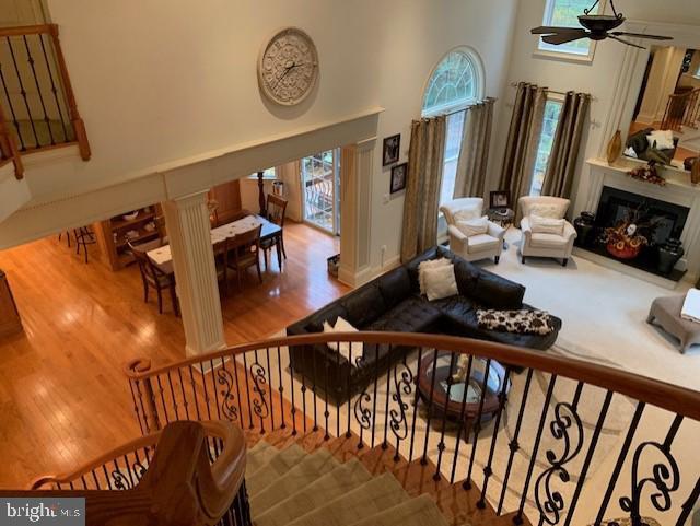 12 Pendleton Court Medford, NJ 08055 - Photo 7 of 24 a view of entryway and hall with wooden floor