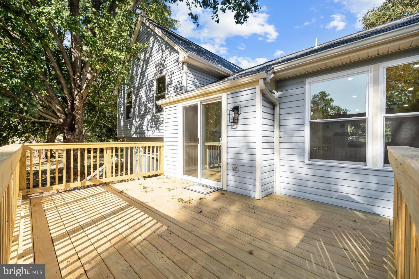 10290 South Grant Avenue Manassas, VA 20110 - Photo 34 of 41 a view of a house with wooden deck