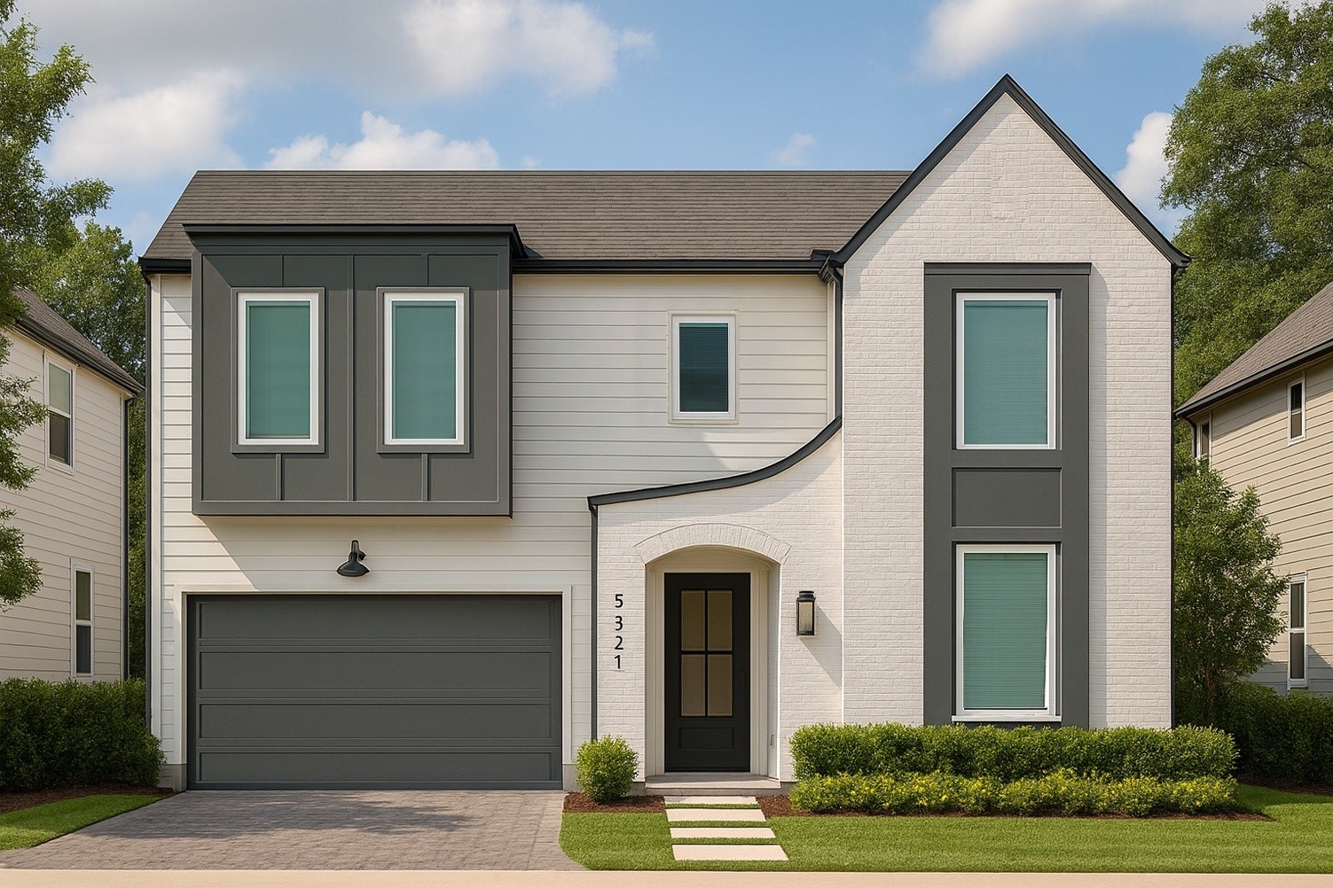 5317 Lambeth Riverside Drive Houston, TX 77091 - Photo 1 of 28 Exceptional Curb Appeal - This home comes with a well-proportioned handsome elevation.