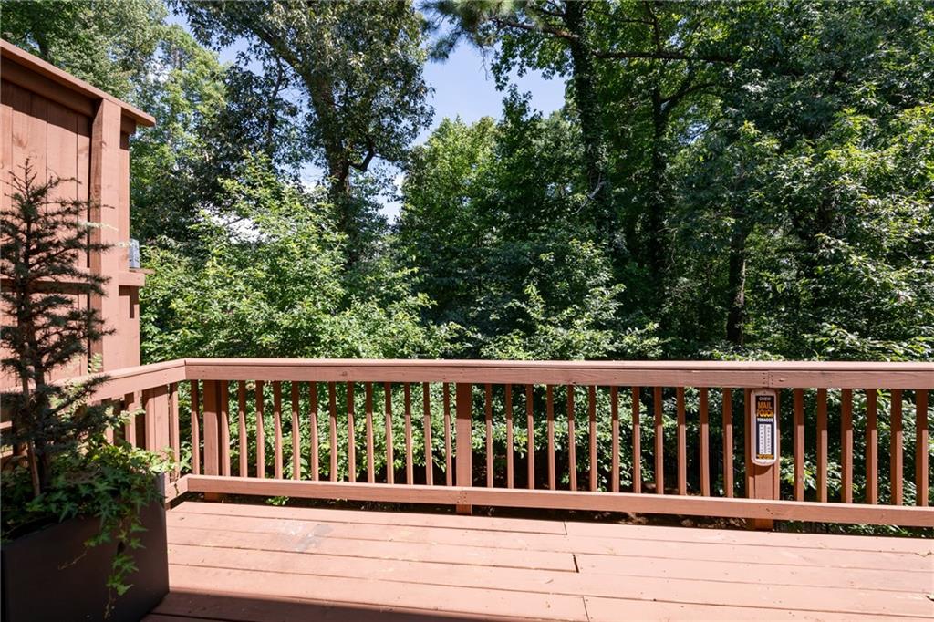 1367 Harris Way Street Brookhaven, GA 30319 - Photo 37 of 49 a view of a wooden bench