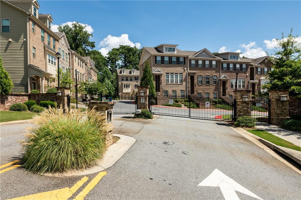 1367 Harris Way Street Brookhaven, GA 30319 - Photo 41 of 49 a view of a building with garden