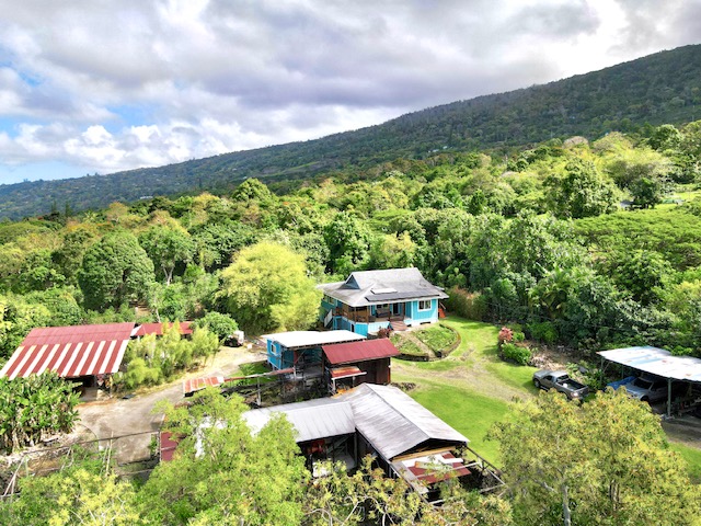 83-5502 Middle Ke'ei Rd includes a 5.5 acre LH farm with the gorgeous, classic main home, processing mill, additional farmworker's dwelling and thriving, profitable turnkey business