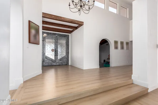 a view of an entryway