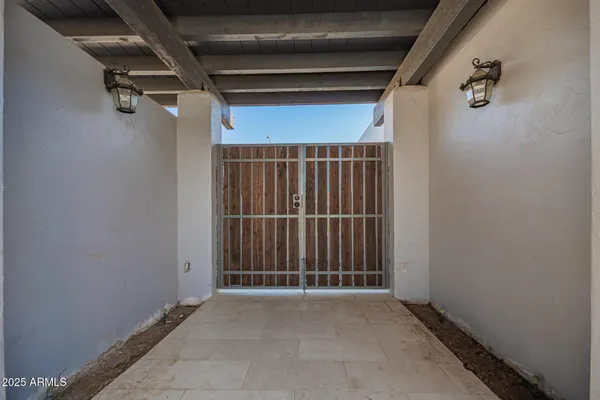 a view of a hallway