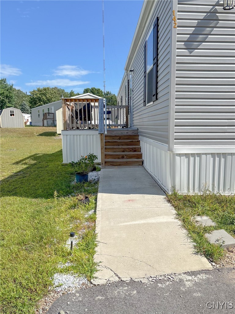 388 County Rte 11 West Monroe, NY 13167 - Photo 3 of 39 Path to front door