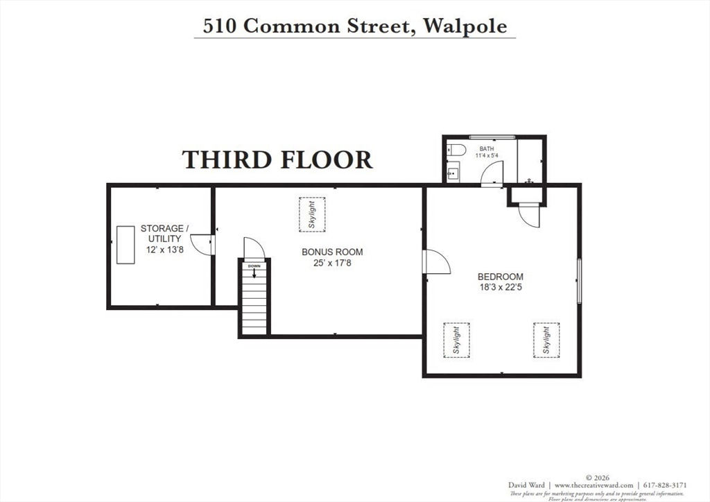 510 Common Street Walpole, MA 02081 - Photo 34 of 35 a picture of a book and a white wall