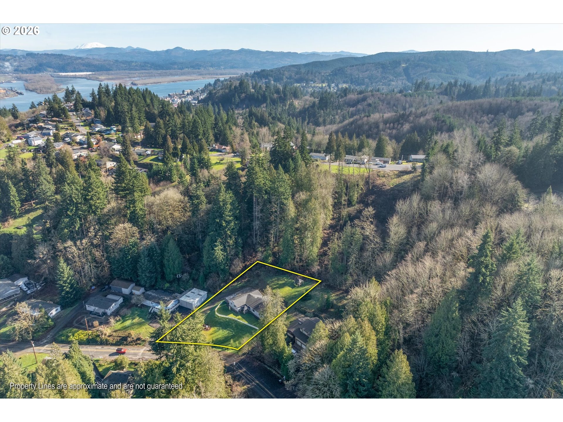 29506 Old Rainier Road Rainier, OR 97048 - Photo 37 of 38 Drone View/UAV