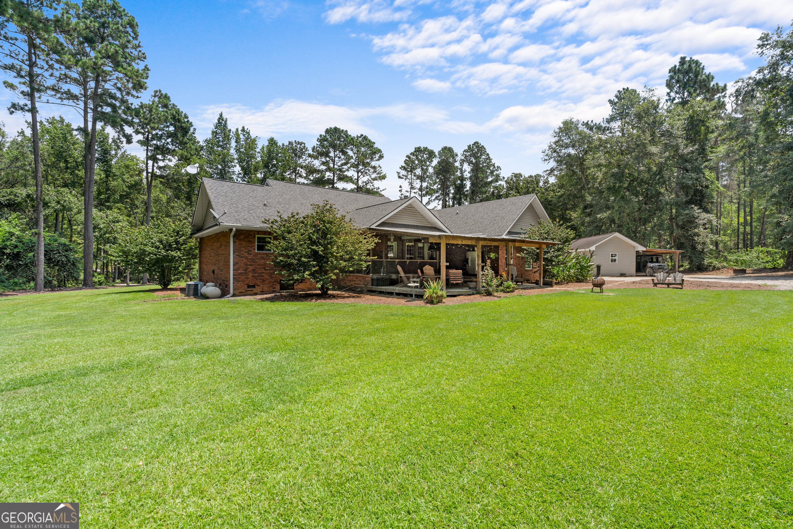 480 Best Bridge Road Sylvania, GA 30467 - Photo 38 of 57 a view of an house with backyard space and balcony