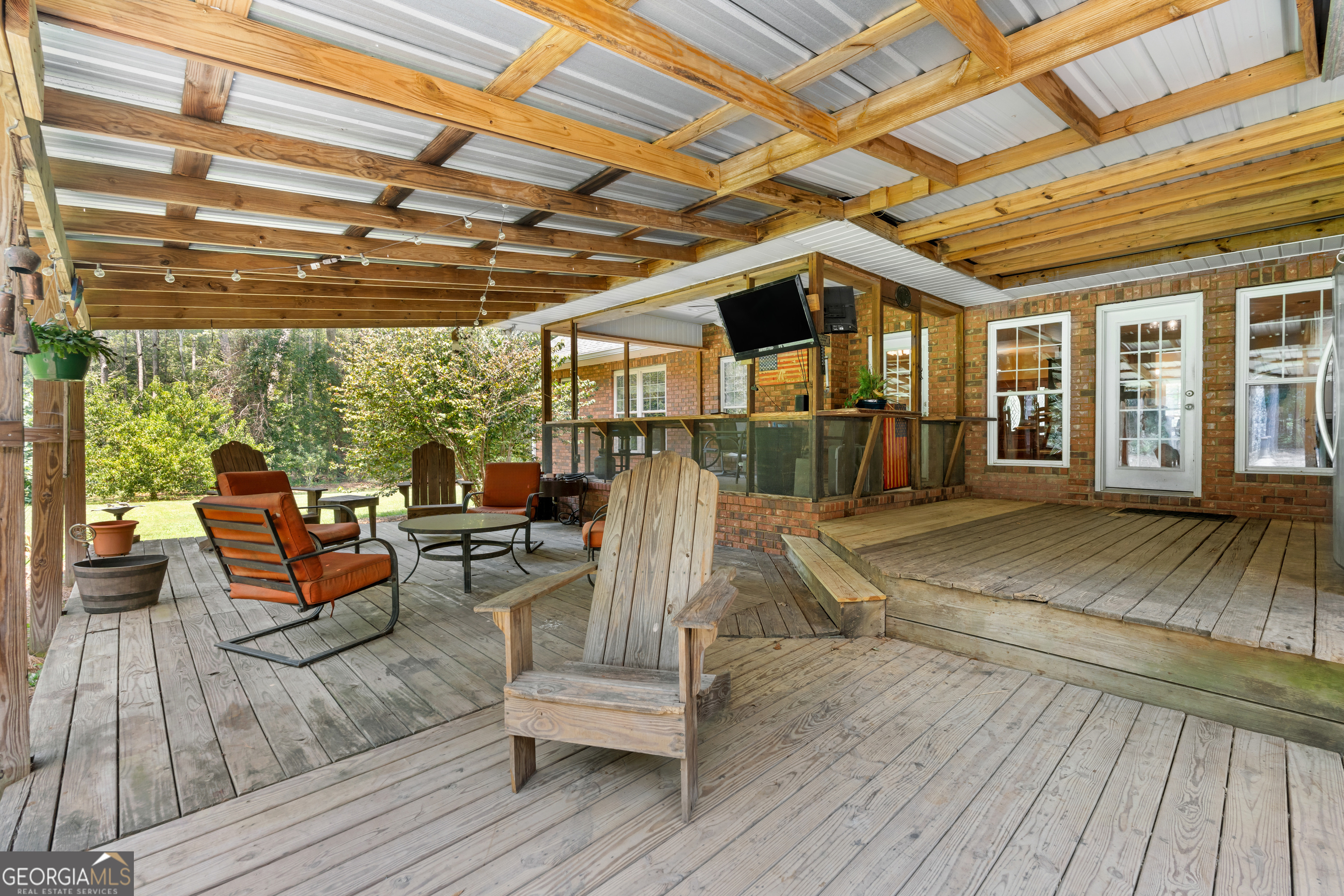 480 Best Bridge Road Sylvania, GA 30467 - Photo 40 of 57 a view of living room with patio