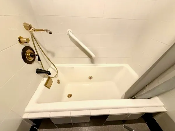 a bathroom with a sink