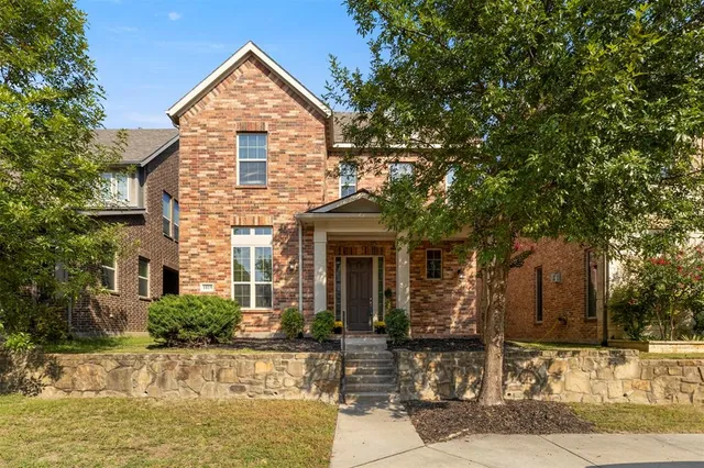 front view of house with a yard