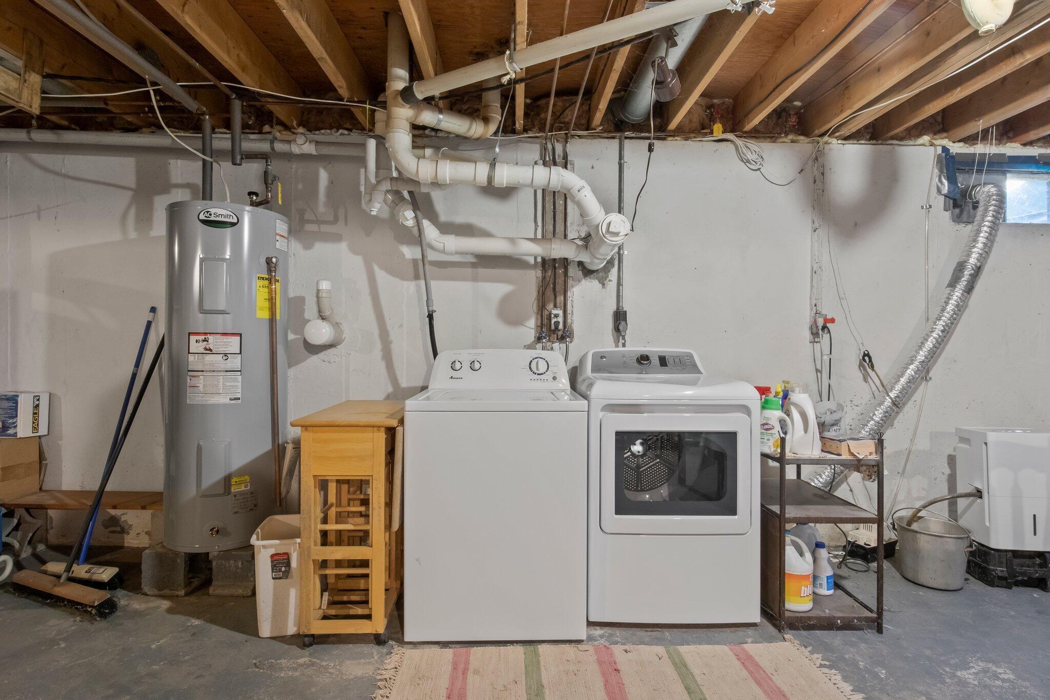 80 Prell Circle Brewster, MA 02631 - Photo 32 of 34 a utility room with dryer and washer
