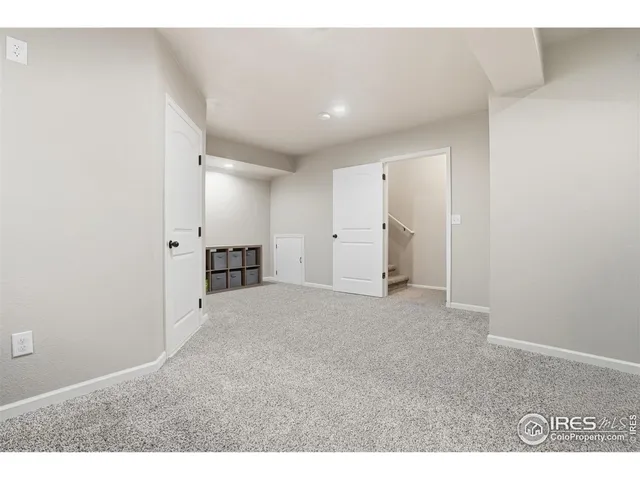 a view of empty room