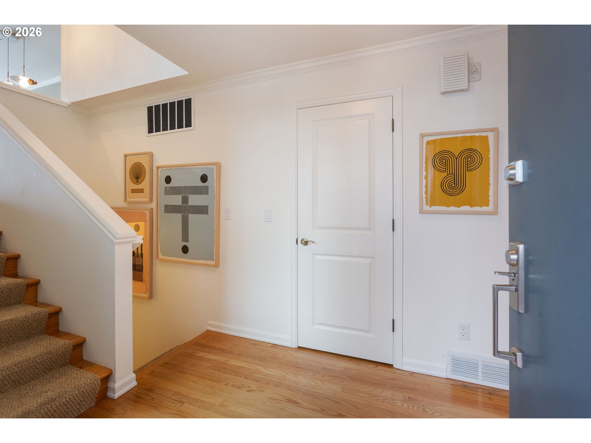 5417 South View Point Terrace Portland, OR 97239 - Photo 4 of 42 a view of an entryway with wooden floor