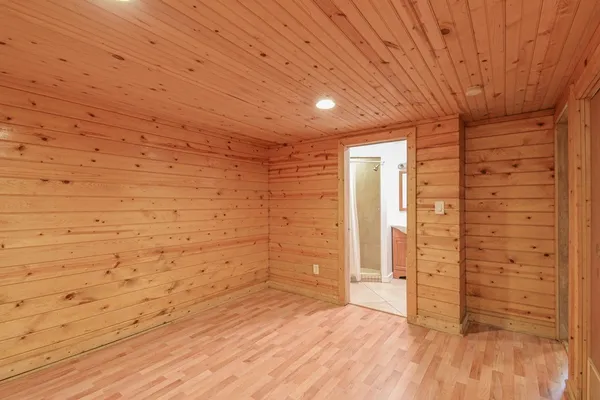 wooden floor in an empty room