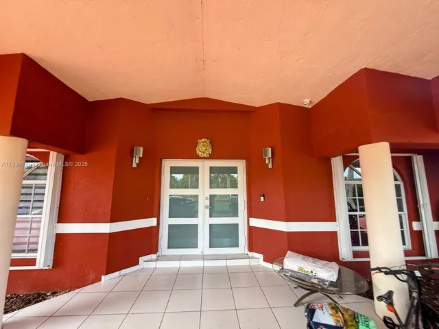 a house view with outdoor space