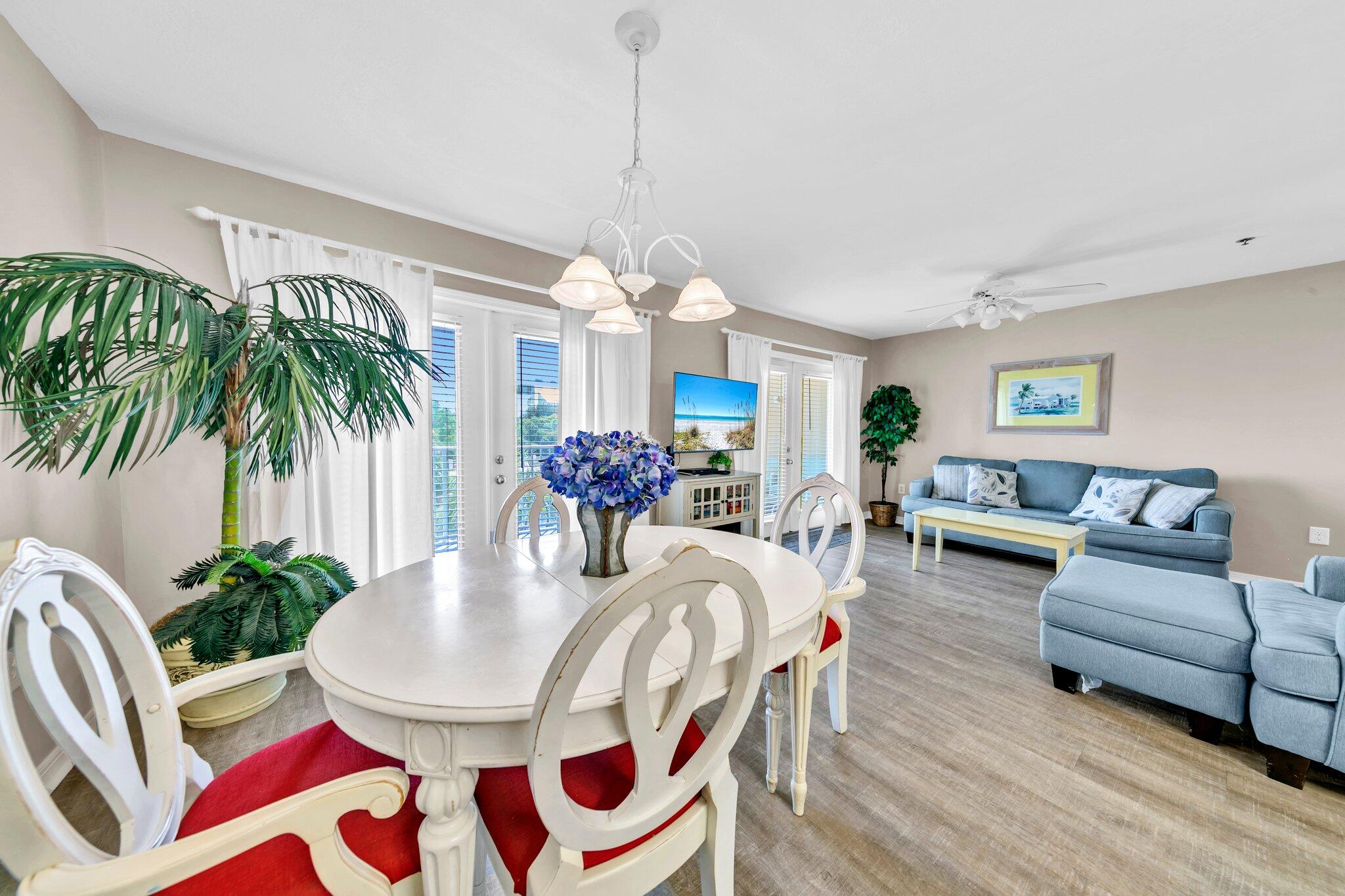 144 Spires Lane, Unit 202 Santa Rosa Beach, FL 32459 - Photo 19 of 31 a living room with furniture and a large window