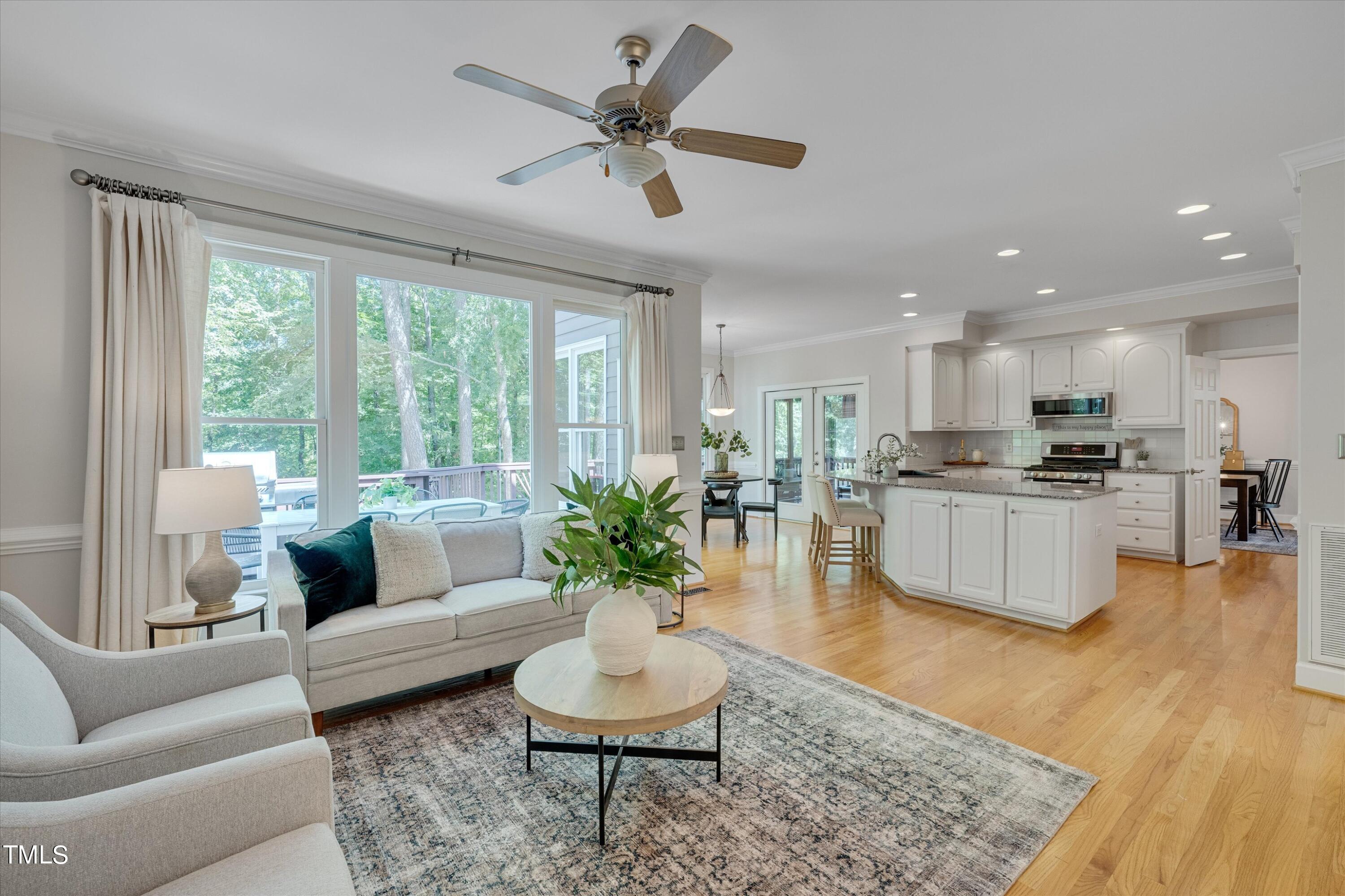 116 Ashworth Drive Durham, NC 27707 - Photo 1 of 60 a living room with furniture kitchen and a table
