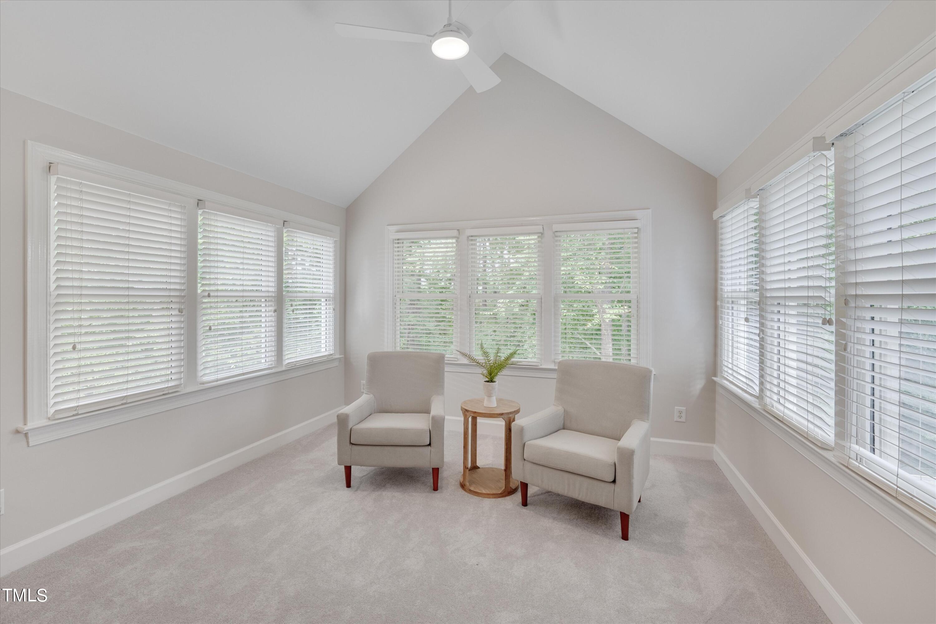 116 Ashworth Drive Durham, NC 27707 - Photo 24 of 60 a living room with furniture and a large window