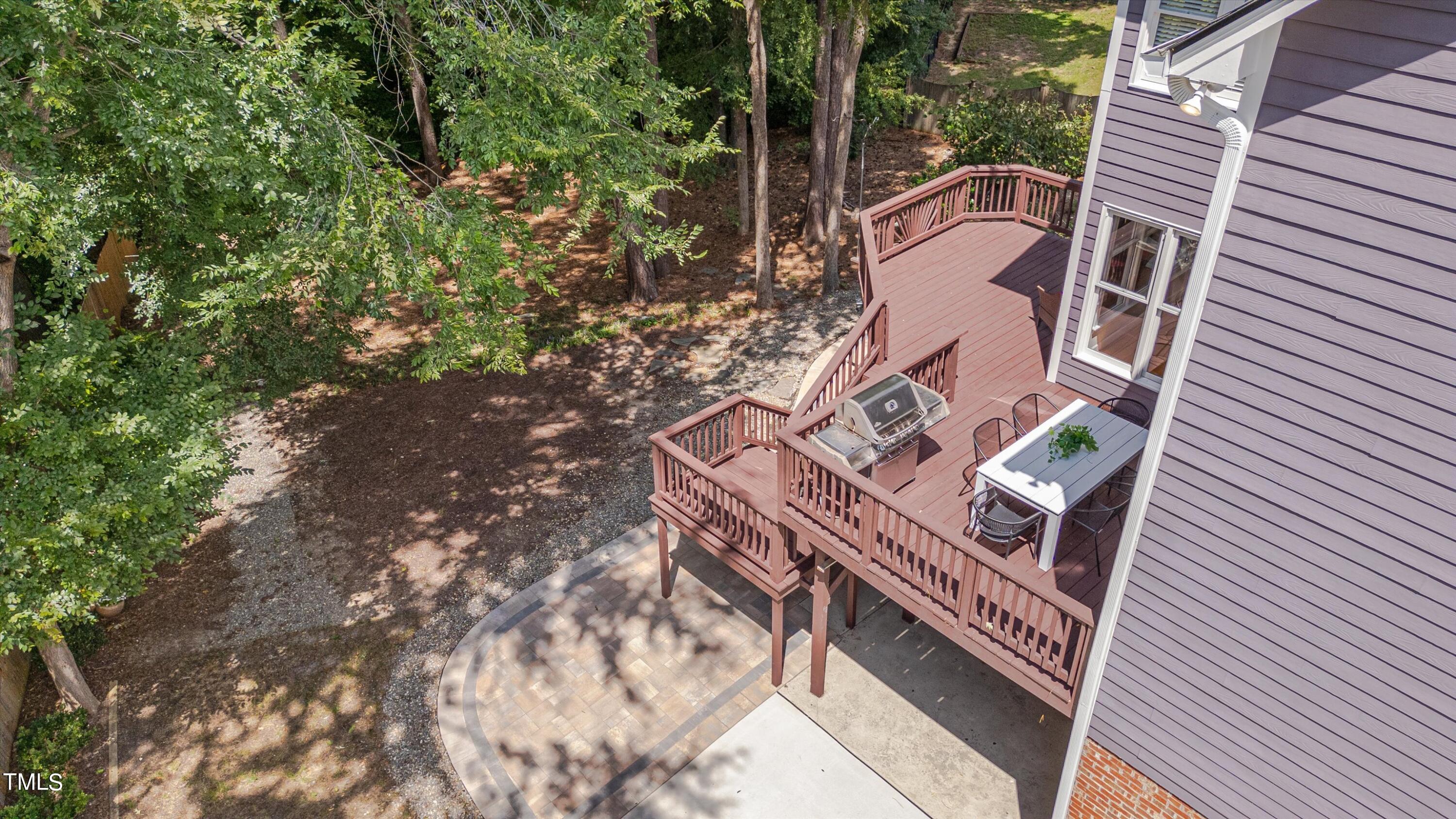 116 Ashworth Drive Durham, NC 27707 - Photo 46 of 60 a view of an chairs and table in the balcony