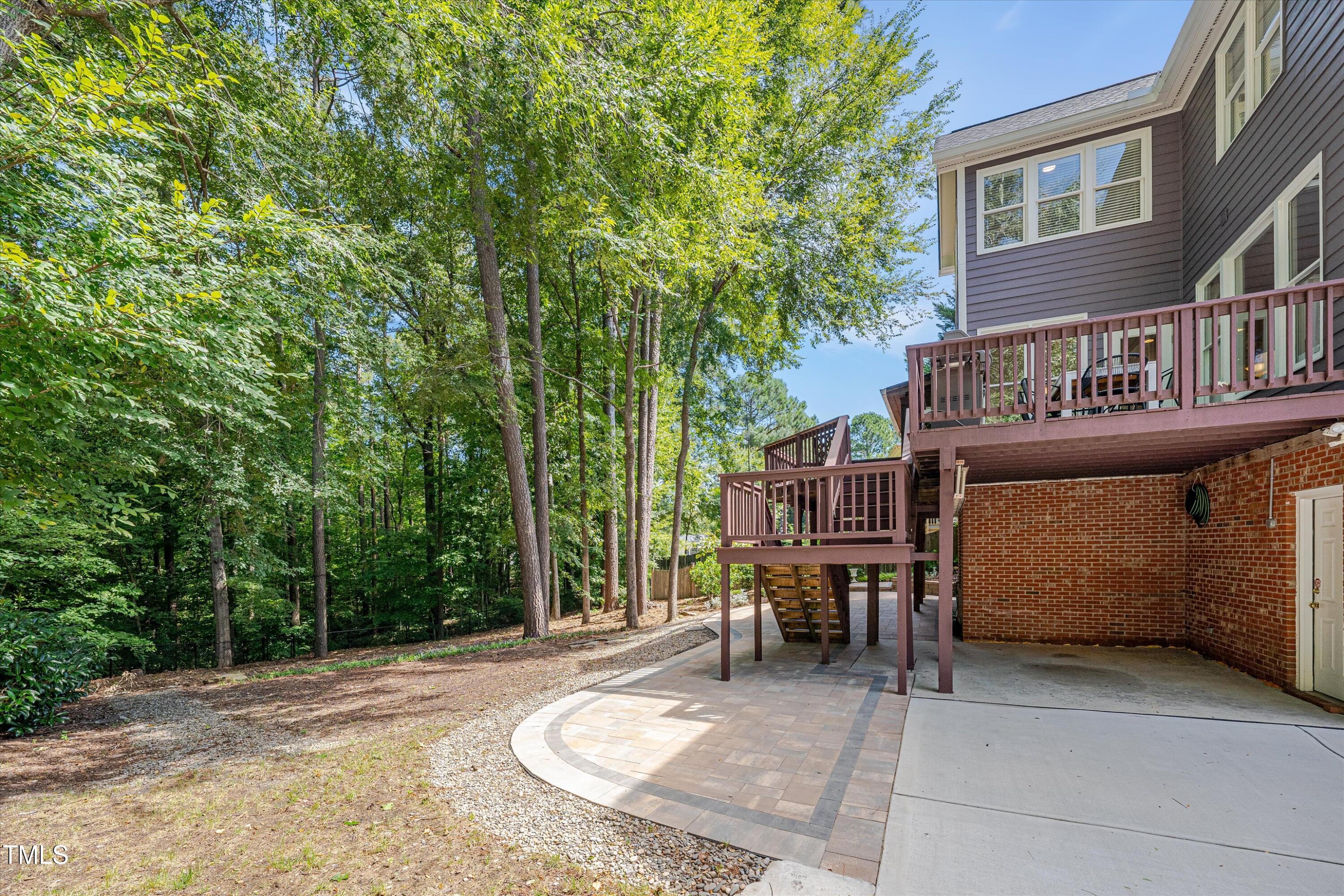 116 Ashworth Drive Durham, NC 27707 - Photo 51 of 60 a view of a chairs with a table in the patio