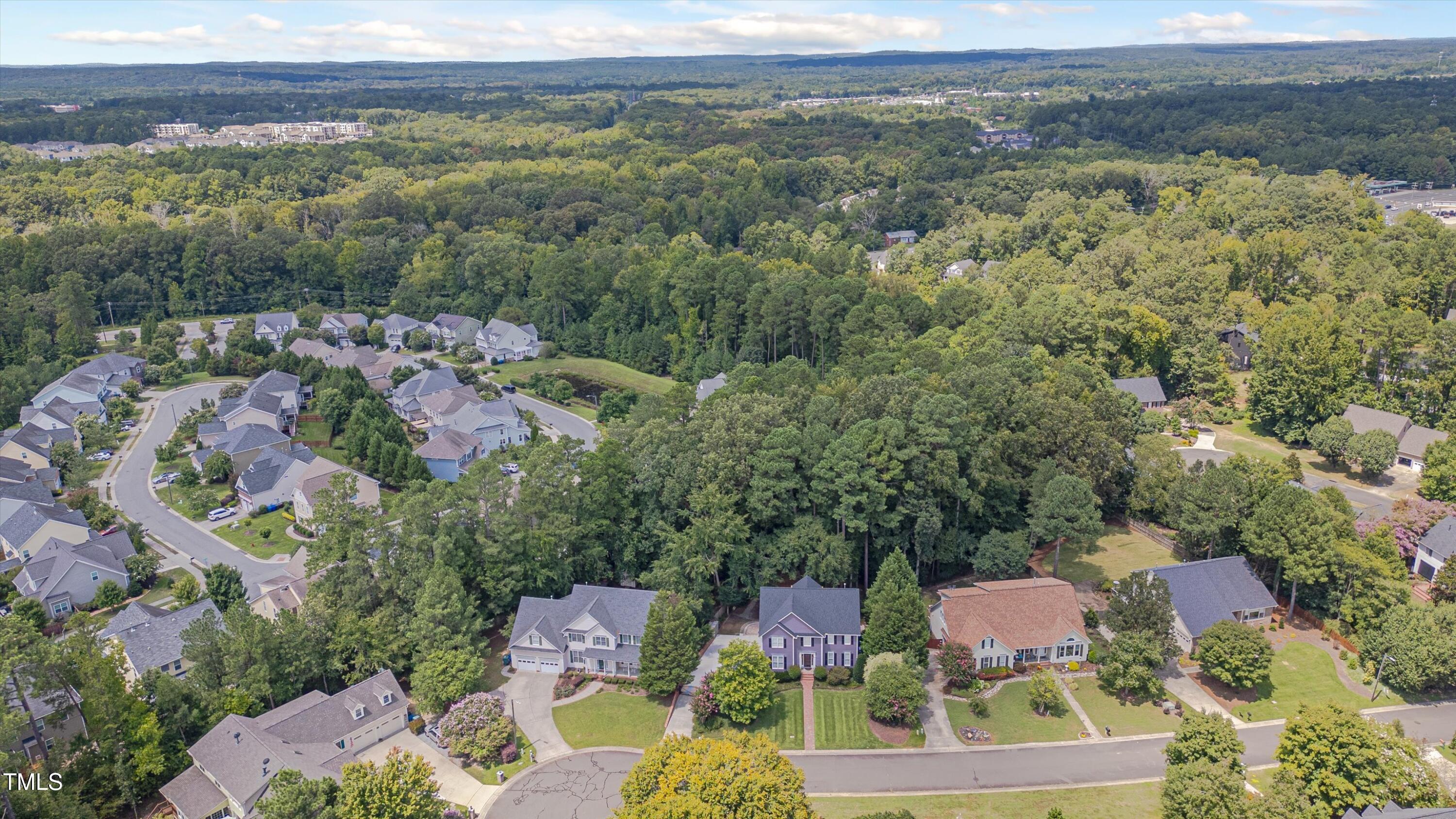 116 Ashworth Drive Durham, NC 27707 - Photo 59 of 60 an aerial view of residential house with outdoor space