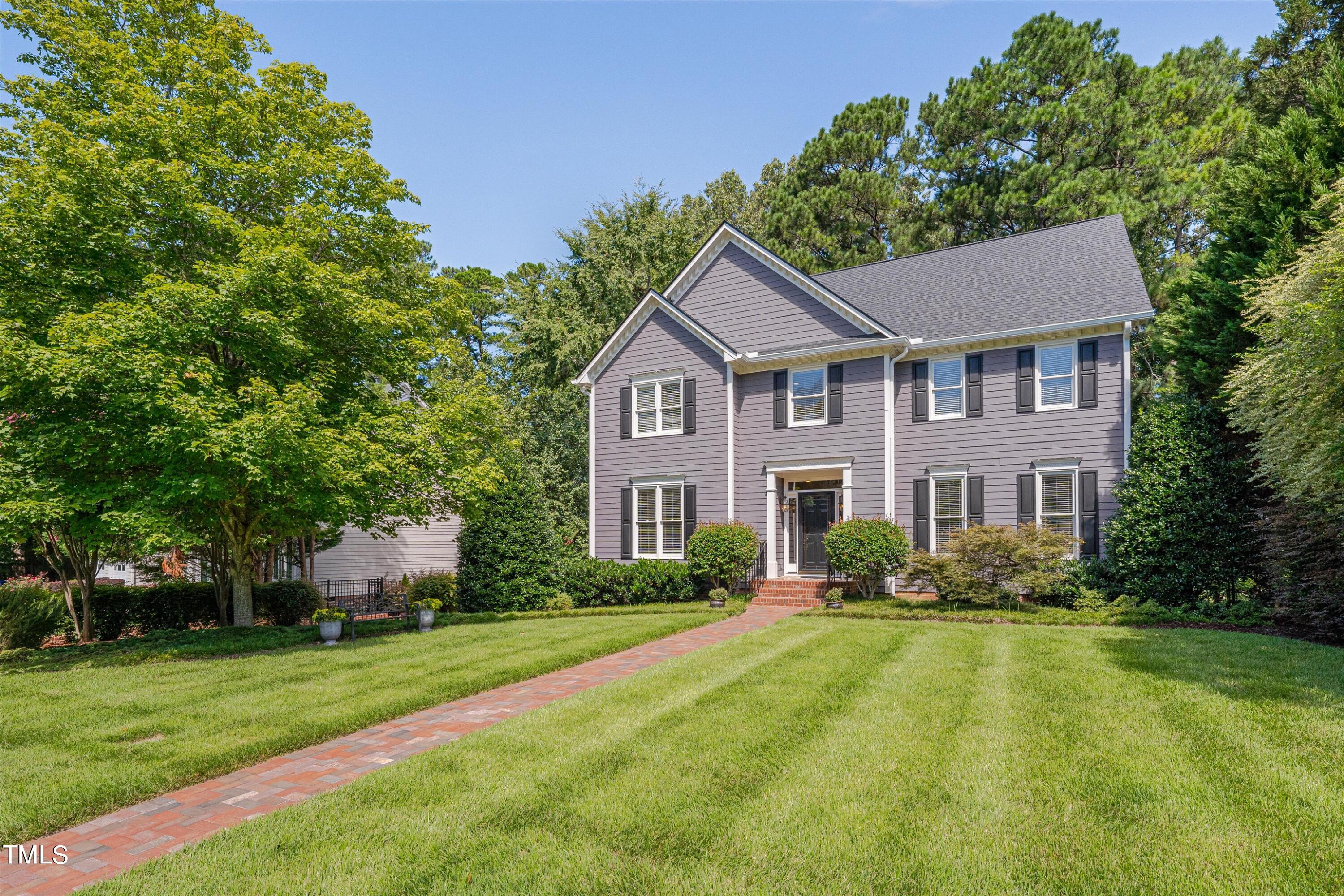 116 Ashworth Drive Durham, NC 27707 - Photo 60 of 60 a front view of house with yard and green space